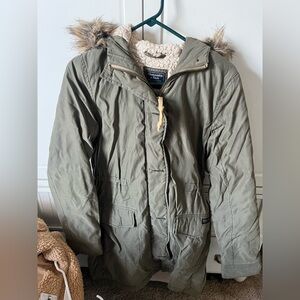 Abercrombie Parka Small